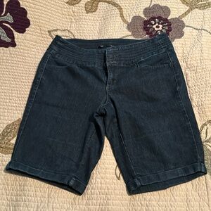Maurices 7/8 denim shorts